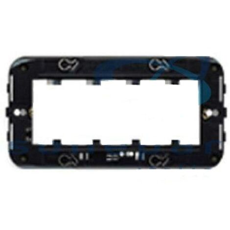 Ave cestello supporto armatura 4 moduli per serie civili 45764 (1/4)