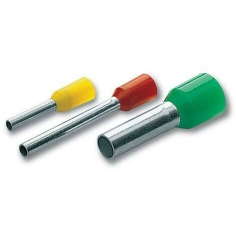 Cembre tubetto preisolato in pa6.6 sez.4mmq p=10mm grigi costo singolo ordine minimo 200 pz pkc410