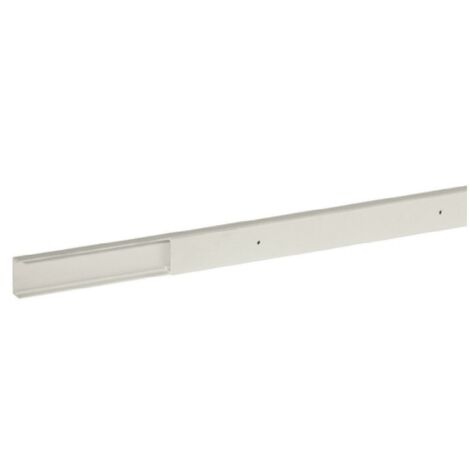 Sconosciuto bocchiotti tmu 25/1x17 w minicanale monoscomparto con coperchio avvolgente bianco