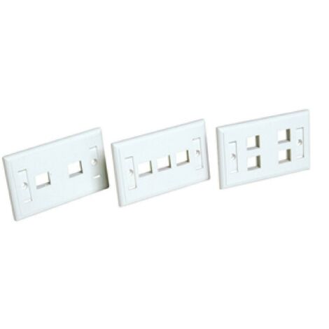 Qubix placca a 2 posizioni 503 rj45 2004012