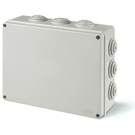 Scame scatola derivazione 190x140 con passacavi ip55 685.007