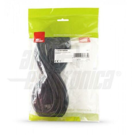 PROLUNGA ECOVA 3 M CON SPINA 16A 2P T E PRESA 10/16A