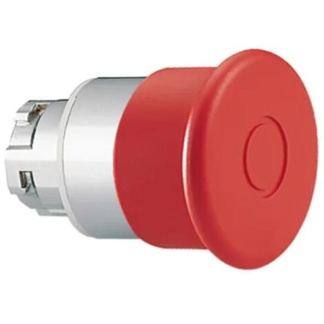Lovato pulsante fungo elemento frontale 40mm rosso (1/2)