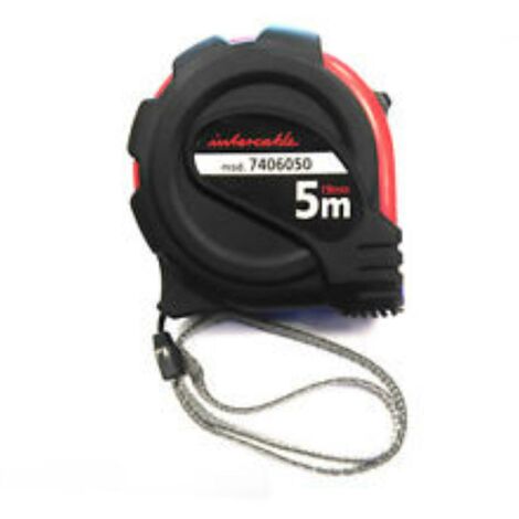 Intercable metro flessometro antiurto professionale 5 mt 7406050