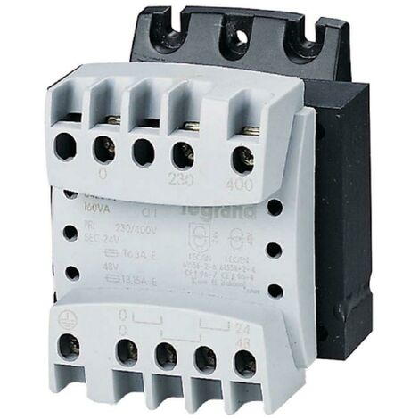 Legrand trasformatore di isolamento e sicurezza tras230/400-12/24v100va