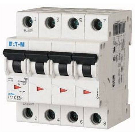 Eaton faz-c16/4 interruttore magnetotermico 15ka 4p c 16a 279061