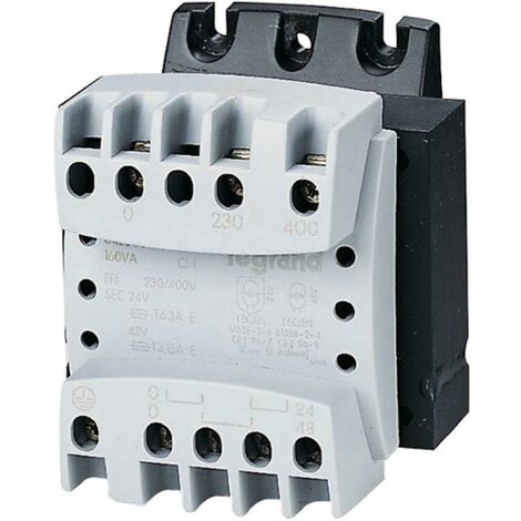 Legrand trasformatore di isolamento  e sicurezza 50va 380-220/12-24 642301