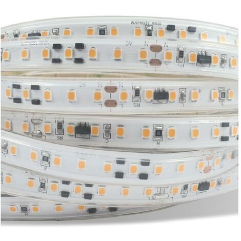 Arteleta striscia led 230v 3000k 1000lm 10,0w/m bobina 5mt hvlr5125.ww