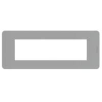 Placca 506 Bticino MatixGO 7 moduli grigio JA4807JG