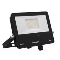 Century proiettore led porteo sensor nero 50w 3/4/6,5k 5000 lm ptones-509500