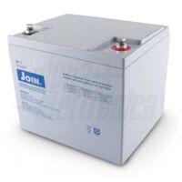 Alpha elettronica batteria piombo 12v 26 a fiss vite bp12-26