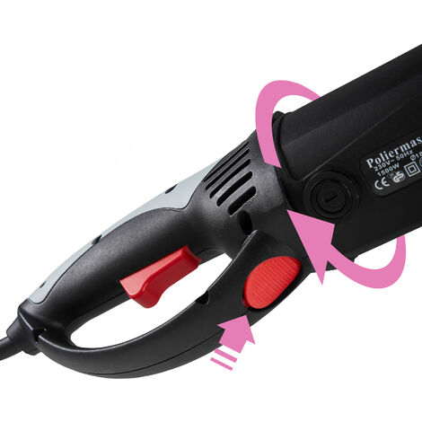 Lustreuse Polisseuse Rotative 1500W - machine a polir, polisseur de voiture, polisseuse disque 6