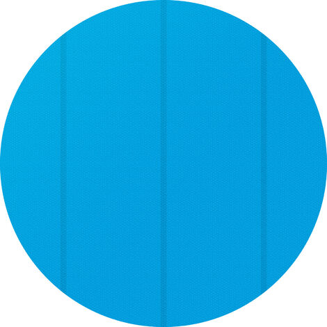 Bâche de piscine ronde 488 diamètre en polyéthylène bleu