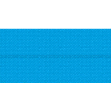 Bâche de piscine rectangulaire 274 x 549 cm en polyester bleu