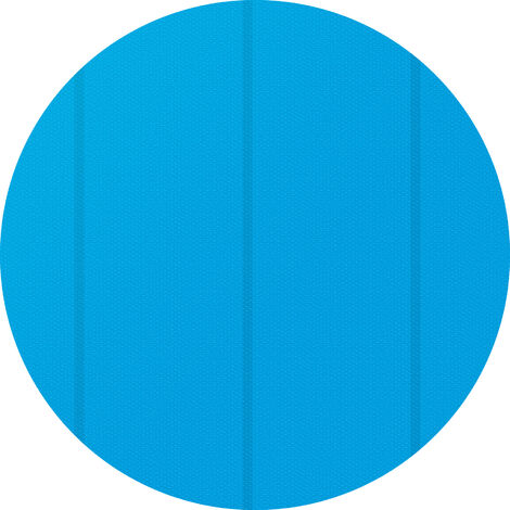 Bâche de piscine ronde 455 diamètre en polyéthylène bleu