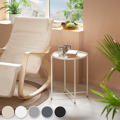 Table d’appoint CHESTER 45,5x45,5x53cm - bout de canapé, table basse, table de lit
