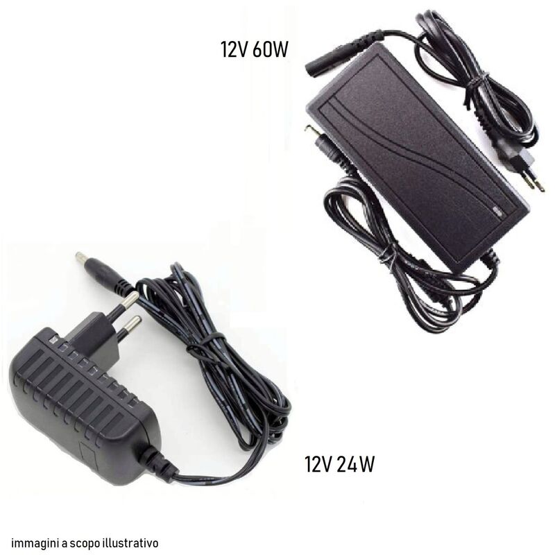 AC 220V A DC 12V Alimentatore LED 24W 12V 2A - Trasformatore Per Strisce LED, Telecamere, Illuminazione A Bassa Tensione Alimentatore AC/DC 220v - Foto 6