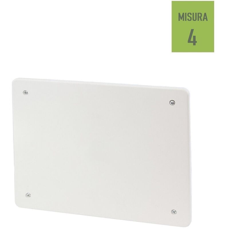 Coperchio Di Ricambio Bianco 161x130 Mm Per Centralino Electraline | Con Viti, Materiale Rigido