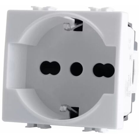 Frutti compatibili Bticino Matix comandi interruttori pulsanti prese schuko  T14 Schuko