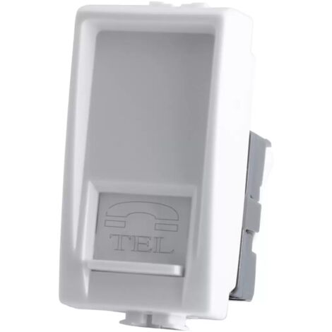 TOT T3 Presa Telefonica RJ11 Bianca Compatibile matix