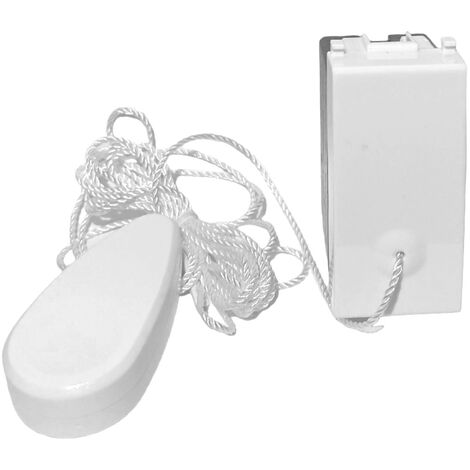 Frutti bianco compatibili con vimar plana Interruttori prese pulsanti  Pulsante Tirante