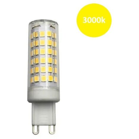 Lampadina led attacco G9 7w 75D luce bianca fredda naturale calda alta luminosità calda 3000k