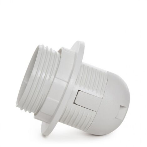 Portalampada preisolato per sospensione in metallo - Attacco E27. Potenza max 70W. Tensione 250V