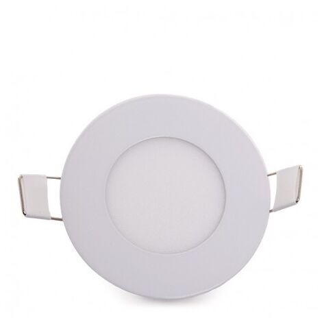 Pannello led rotondo 3w slim faro incasso bianco 6500k 4000k 3000k Downlight fredda bianca 6500k