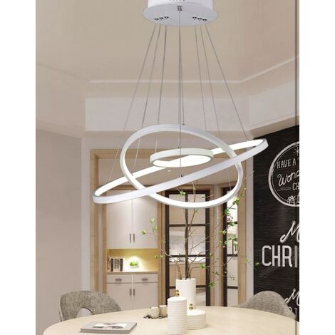 Lampadario juliette gea luce sospeso dimmerabile bianco o nero luce... FINITURA