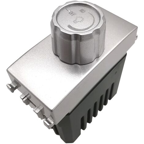 Frutti compatibili vimar plana Interruttori prese pulsanti silver argento Dimmer