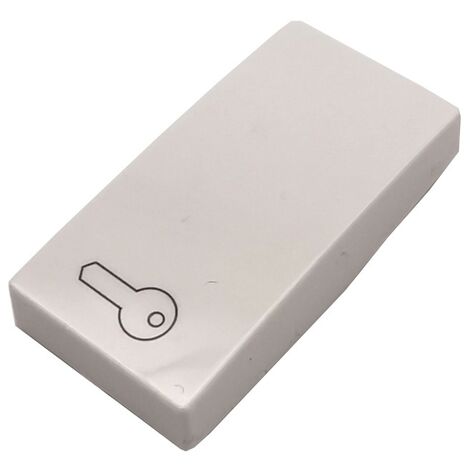 Frutti bianco compatibili con vimar plana Interruttori prese pulsanti Coperchio pulsante apriporta x 2pz