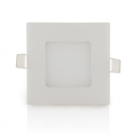 Pannello quadrato slim led 3W IP20 incasso Faro faretto Downlight Luce Naturale 4500K (1/5)