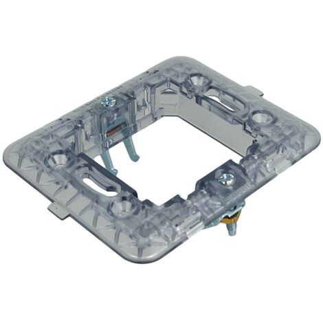 TOT Elettric T3 Supporto 502 2 Moduli Espansione Cassetta Rotonda Compatibile Matix TOTZ5002