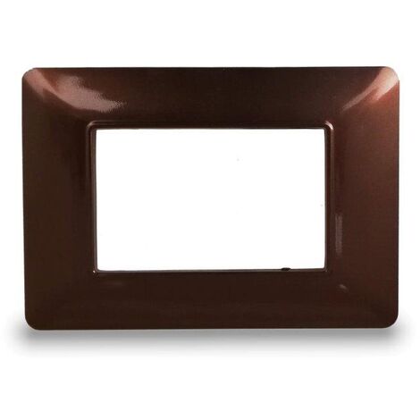 Placche compatibili bTicino MATIX 3 4 6 posti MODULI PLACCA per supporti 503SA  T09 - 6 posti-  bronzo