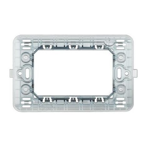 Supporto 2 3 4 6 posti compatibile bticino matix 503SA 504SA 506SA  4 Posti