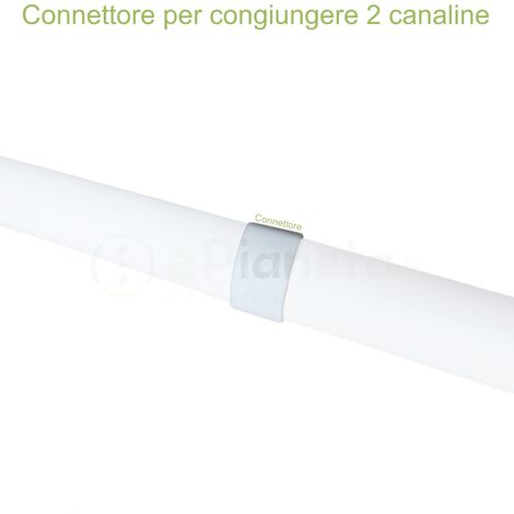 2m Canalina angolare 23x23 mm per cavo elettrico in plastica bianco passacavi coprifili a parete con copertura  Connettore