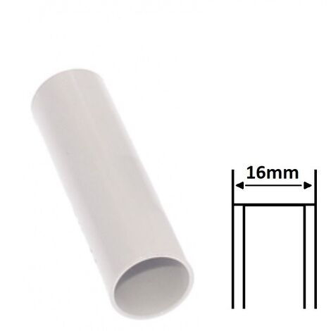 Manicotto per tubo rigido raccordo di giunzione 16 20 25 32 mm IP40 collegamento in PVC grigio RAL 7035  16 mm