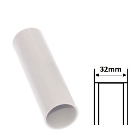 Manicotto per tubo rigido raccordo di giunzione 16 20 25 32 mm IP40 collegamento in PVC grigio RAL 7035 32 mm
