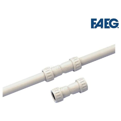 10 Pezzi Manicotto Diritto Tubo - Tubo Ø25mm IP65 - FAEG