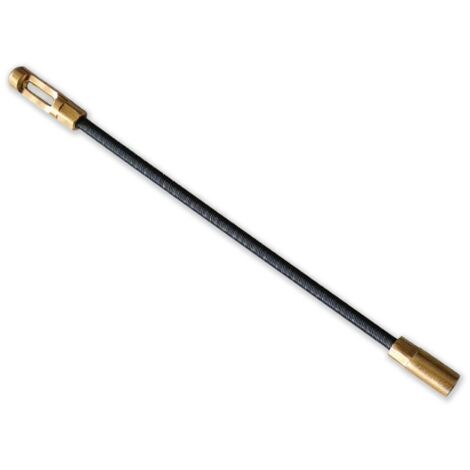 Sonda elettrica passacavi in acciaio tondo 4mm con terminale svitabile M5 15 20 m rivestito in nylon elettricista professionale Testa Flessibile guida curve