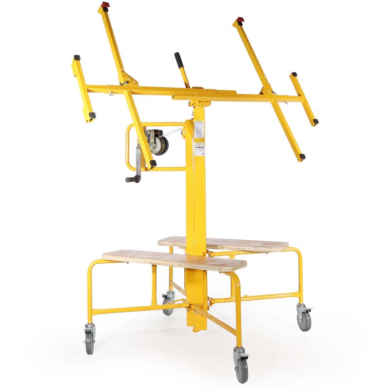 Elevador De Paneles Plegable XXL - Ayuda Para Montar Placas Rígidas (Pladur, Madera, Etc.), Marca DIB, Modelo DIB3179