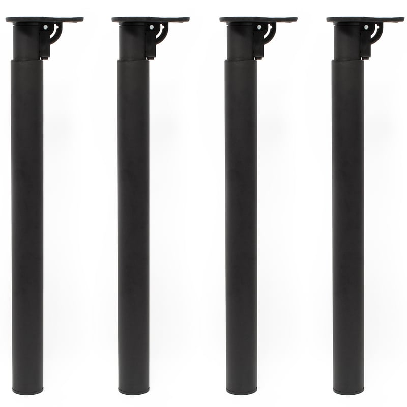 Patas Apoyo de Mesa Ajustable y Plegables 70-110mm Negro