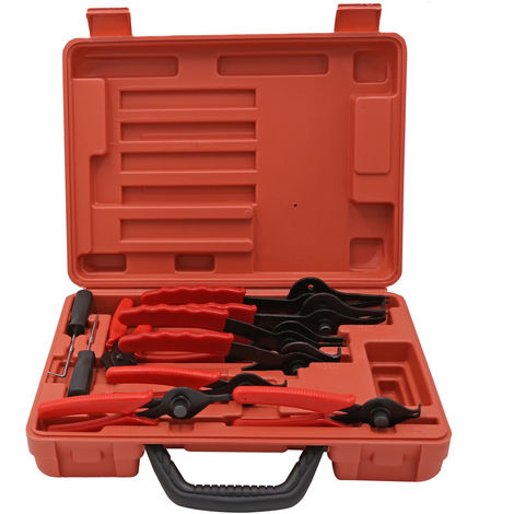 Knipex Alicate Para Mecánicos 200 Mm – Alta Resistencia A La Torsión – Boca Recta Semi-Redonda – Incluye Blíster SB