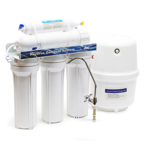 Naturewater NW-RO50-NP35 Equipo de ósmosis inversa (RO) 190l/día Filtración Tratamiento del agua (1/5)