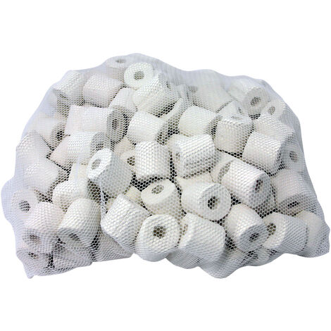 SunSun Anillos de cerámica medio filtrante 450g repuesto para filtro externo de acuario HW-304