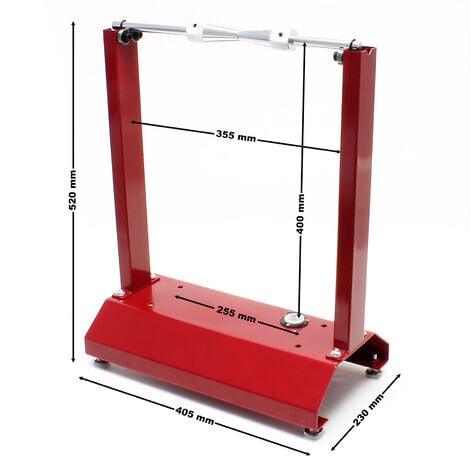 Soporte de equilibrado para neumáticos de motocicleta para llantas de equilibrado