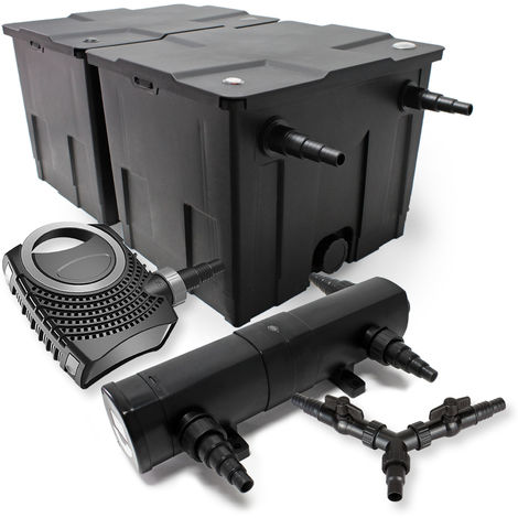 SUNSUN filtros para 60.000l Estanque 24W Clarificador neo8000 70W Bomba jardin