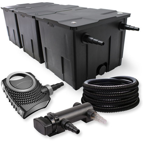 SunSun estanques 90000l 18W UVC 3er Clarificador para estanques neo8000 Eco 70W Bomba Tubo Jardin (1/5)