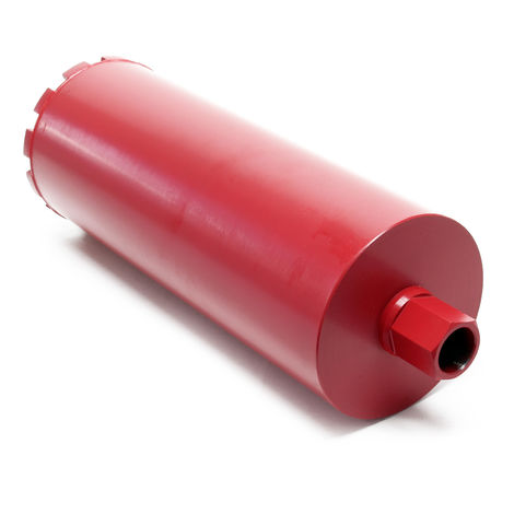 Wiltec Broca corona diamantada 200mm broca hueca de perforación mecha diamante saca núcleos taladro corte seco húmedo