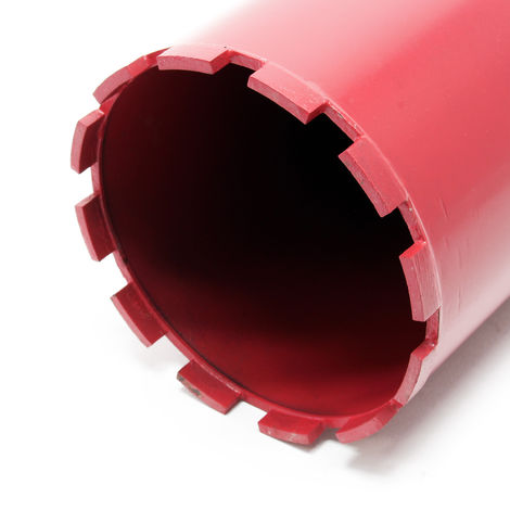 Wiltec Broca corona diamantada 200mm broca hueca de perforación mecha diamante saca núcleos taladro corte seco húmedo